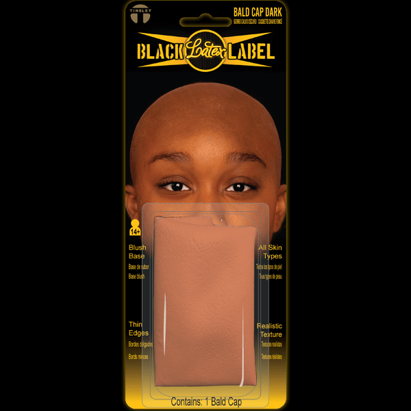 Bald Cap Dark Brown Latex