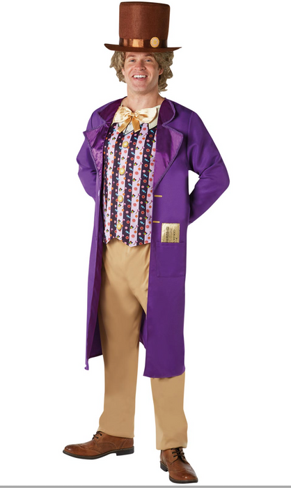 Willy Wonka Deluxe Costume - Buy Online Only