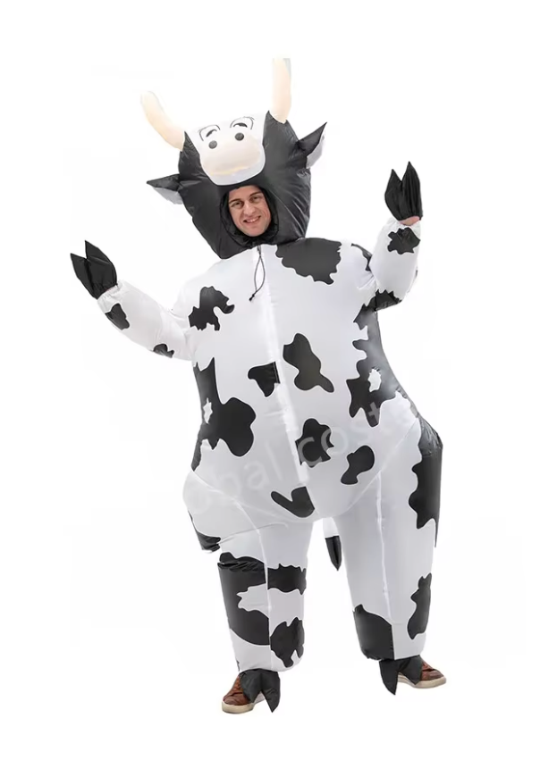 Inflatable Cow Adults Costume - Buy Online Only