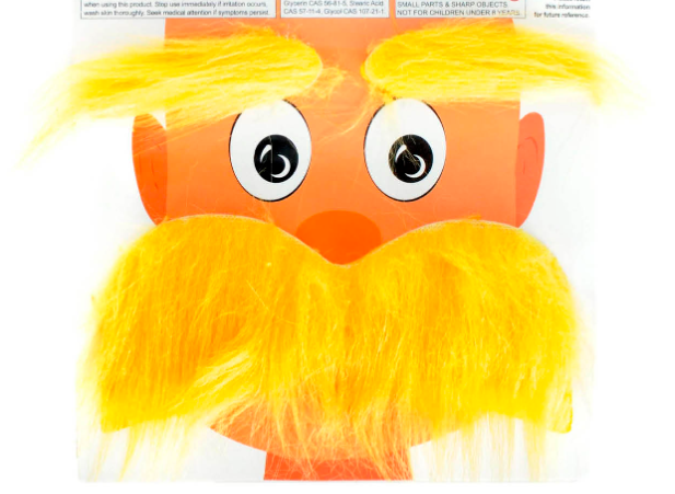 Orange Morphsuit the Lorax Style