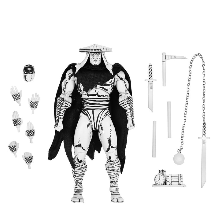TMNT Foot Assassin Black & White Mirage Comics 7" Scale Action Figure - Buy Online Only