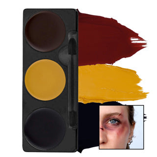 Tri-Colour Makeup Palettes | Clown, Vampire, Skeleton, Witch & More
