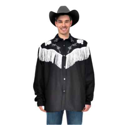 Barbie Ken Cowboy Shirt with Fringing