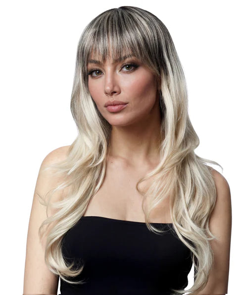 Tia Long Layerd Blonde Costume Wig - Buy Online Only