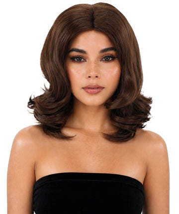 Nova Sleek Brown Bob with Soft Waves Wig - Buy Online Only