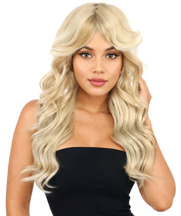 Nancy Flowing Long Layers Elegant  Blonde Wig  - Buy Online Only