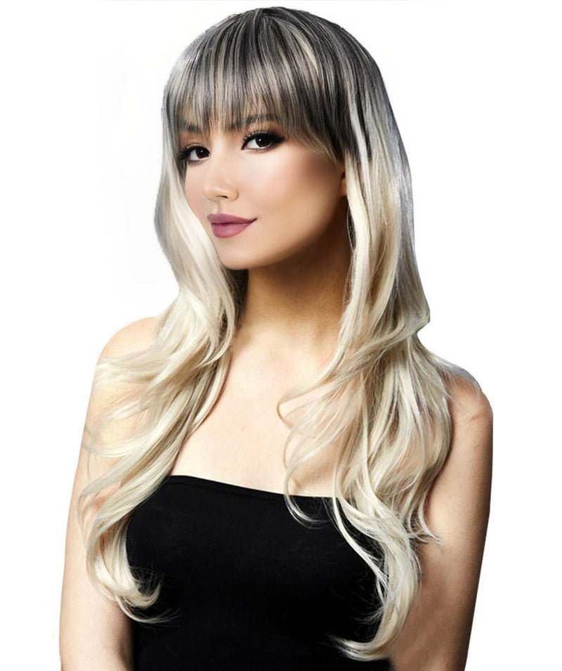 Tia Long Layerd Blonde Costume Wig - Buy Online Only