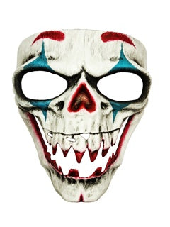 Evil Clown Bone Horror Mask for Halloween costumes