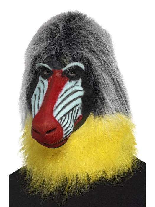 Baboon Latex Mask - The Costume Company