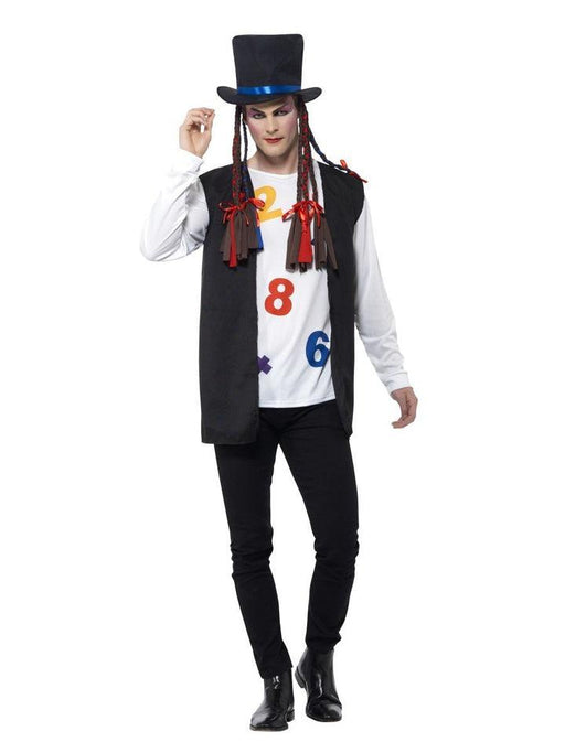 Boy George Inspired 80s Pop Star Costume - Buy Online Only - The Costume Company