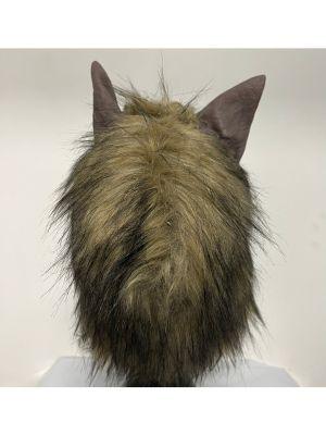 Brown Wolf Mask 