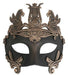 Cavalli Centurion Eye Mask Black & Bronze - The Costume Company