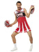 Cheerleader Red Men's Costume - Buy Online Only - The Costume Company