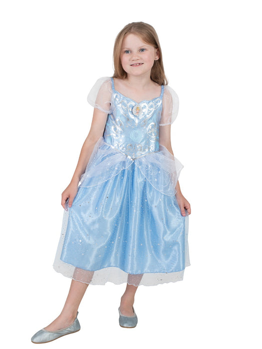 Disney Cinderella Sparkle Deluxe Costume – Kids Princess Dress