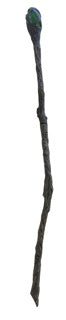 Weathered Warlock Staff | 152cm Witch & Wizard Costume Prop