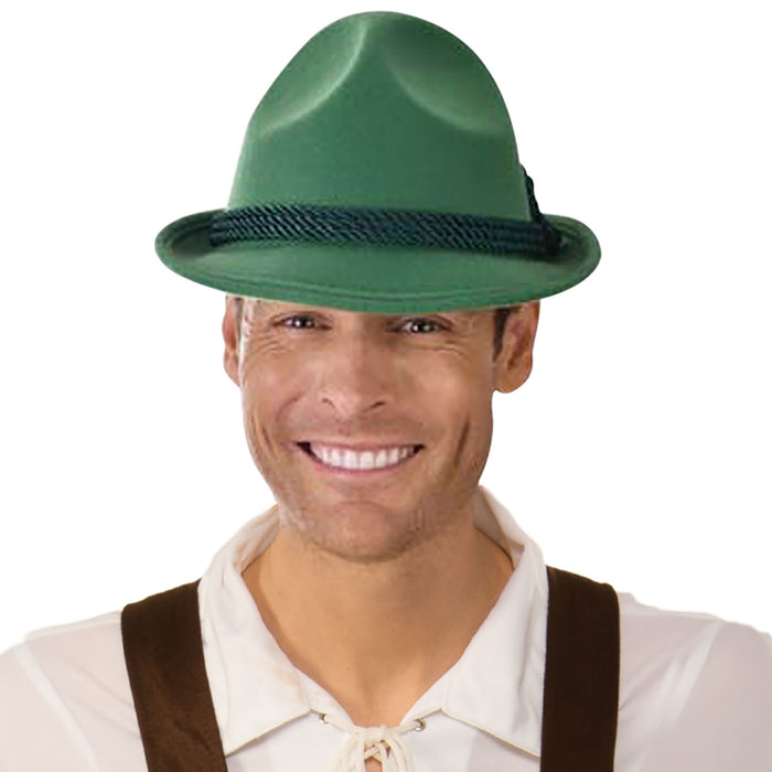 Oktoberfest - German Green with Black Band Costume Hat