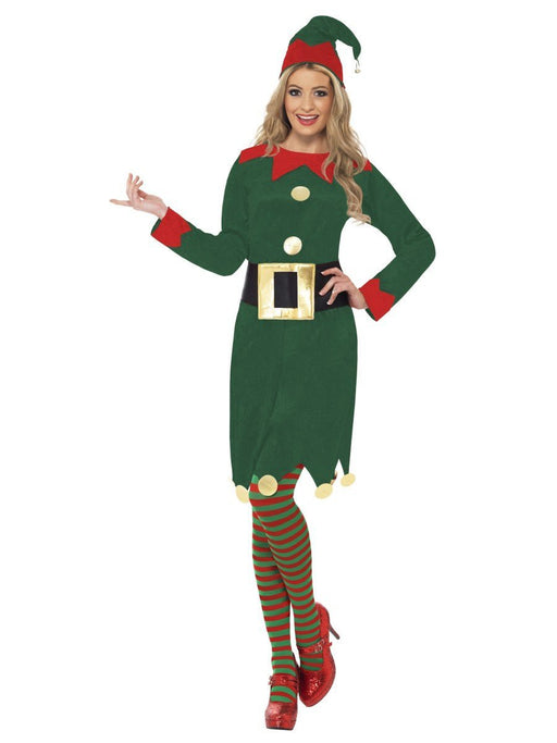 Christmas Elf Dress Costume + Belt | The Costume Company 