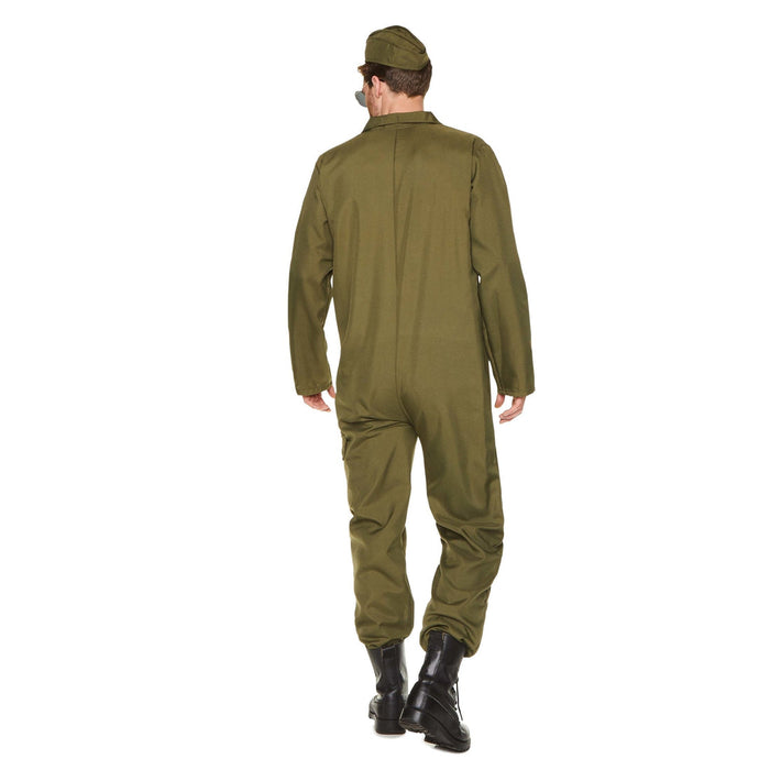 Fighter Pilot Costume | Mens Flight Suit | Top Gun Hero Look