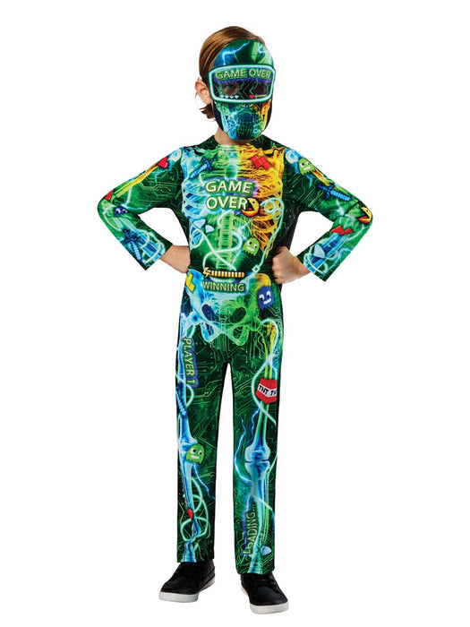 Gamer Skeleton Child Costume - Buy Online Only