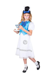 White Rabbit Alice In Wonderland Child Costume 