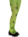 Glitter Witch Tights Green - The Costume Company