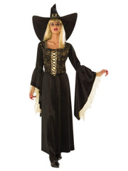 Golden Web Witch Costume 