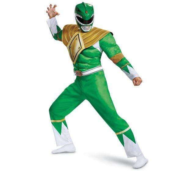 Green Ranger Classic Muscle Adult Costume - Buy Online Only