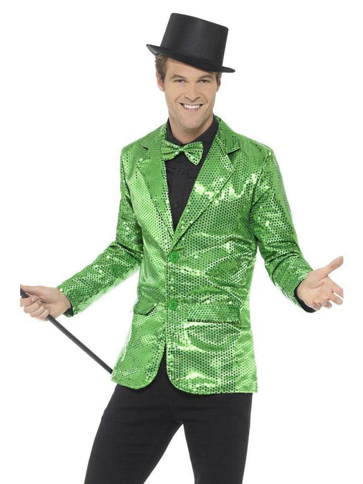 Green Sequin Jacket - Buy Online Only - The Costume Company