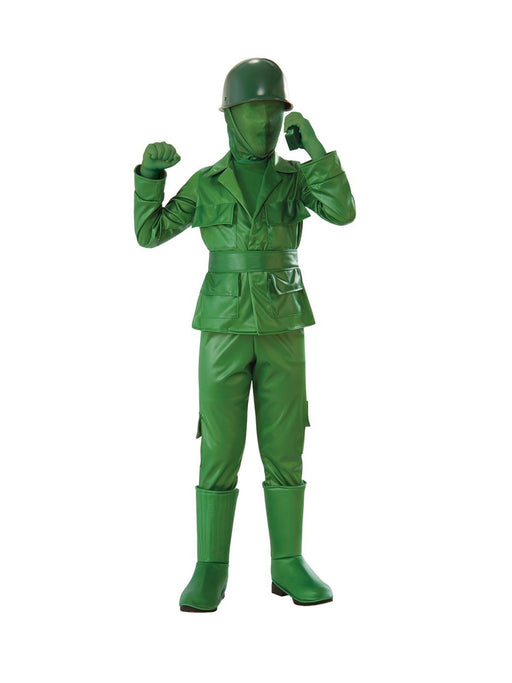 Kids Green Army Man Costume | Toy Soldier Outfit | Book Week & Halloween