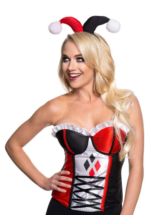 Harley Quinn Jester Headband | Adult DC Comics Costume Accessory
