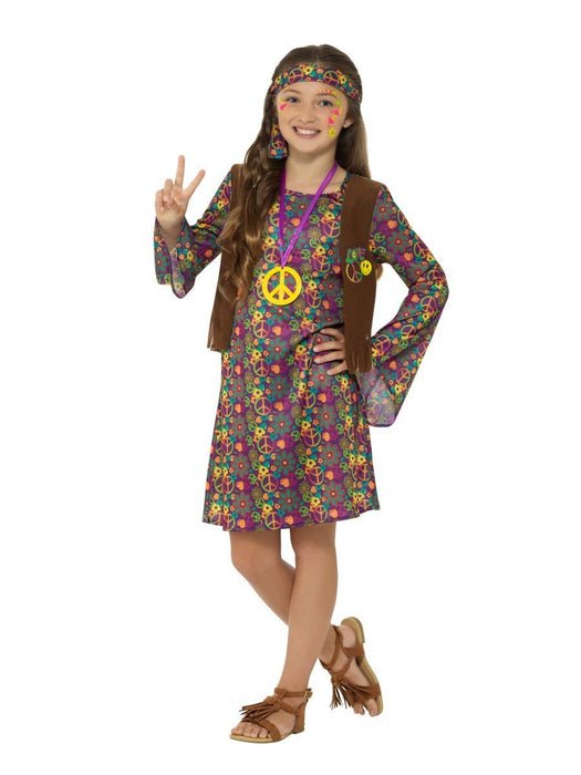 Hippie Girl Child Costume - Buy Online Only
