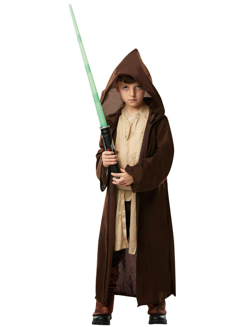 Jedi Deluxe RobeChild Costume Star Wars Hooded Costume Premium Quality