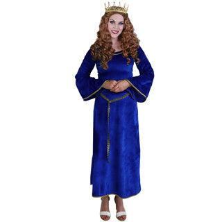 Medieval Blue Princess Costume for Women
