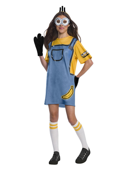 Minion Face Dress Child Costume