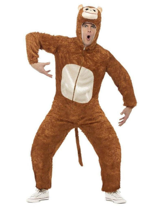 Monkey Furry Onesie Costume - Buy Online Only - The Costume Company