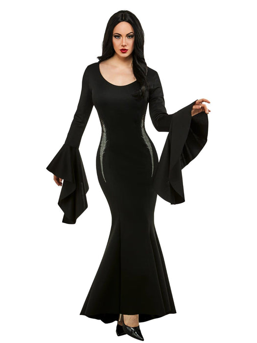 Morticia Addams Family Deluxe Costume - The Costume Company