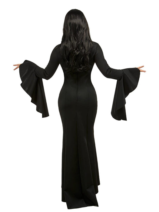 Morticia Addams Family Deluxe Costume - The Costume Company