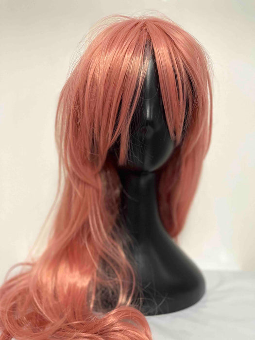 Musk Pink Heat Styleable Wig - The Costume Company