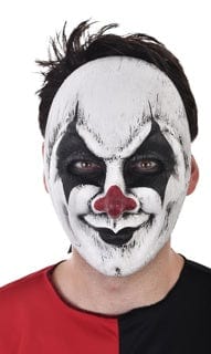 Haunted Clown Face Mask