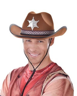 Brown Sheriff Hat