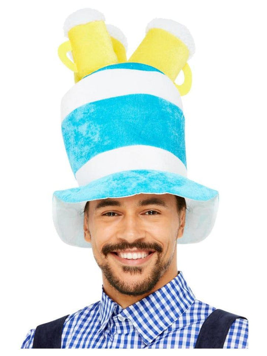 Oktoberfest Blue Costume Hat - Buy Online Only - The Costume Company