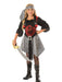 Crimson Pirate Costume | Girls Striped Pirate Dress | Book Week Outfit