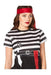 Women’s Pirate T-Shirt Costume | Easy Pirate Outfit | Party Ready Look