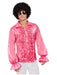 Ruffle Pink Shirt - The Costume Company