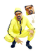 Ali G Costume Style Yellow Rapper suit 