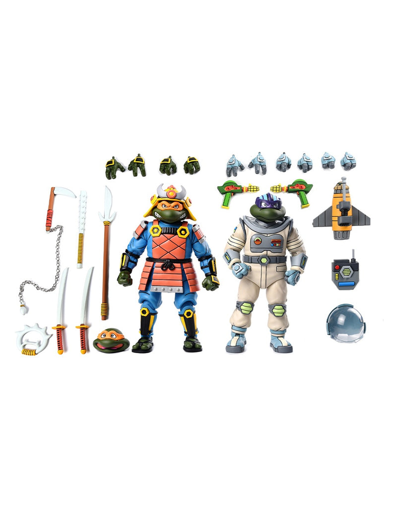 TMNT Space Adventure & Samurai Turtles 2 Pack 7" Scale Action Figures - Buy Online Only