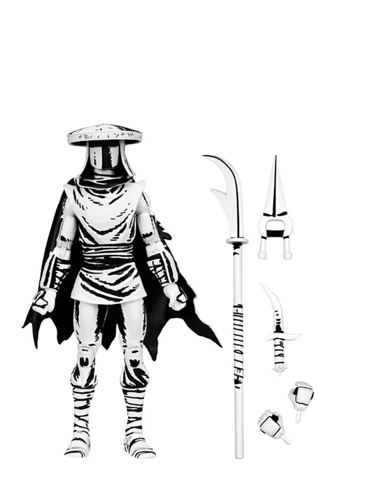 TMNT Elite Foot Ninja Guard Black & White Figure Mirage Comics 7" Scale Action Figure - Buy Online Only