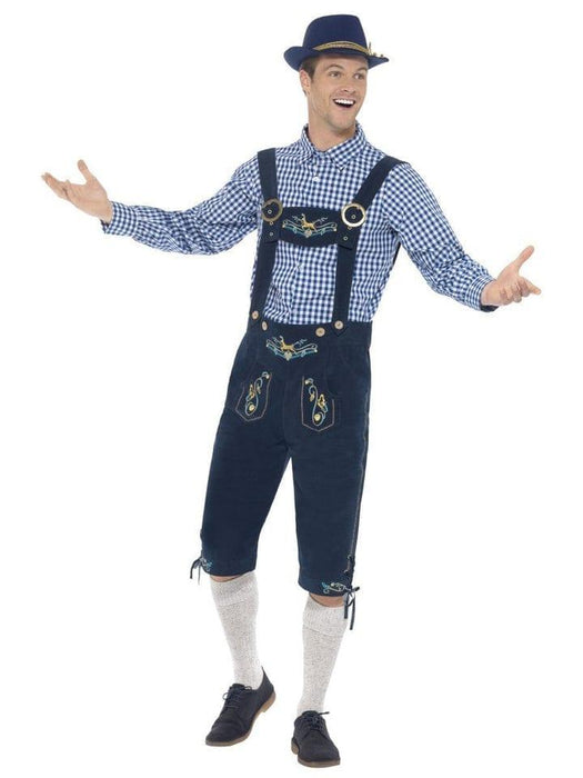 Oktoberfest Lederhosen - Brad Wurst Lederhosen Costume 