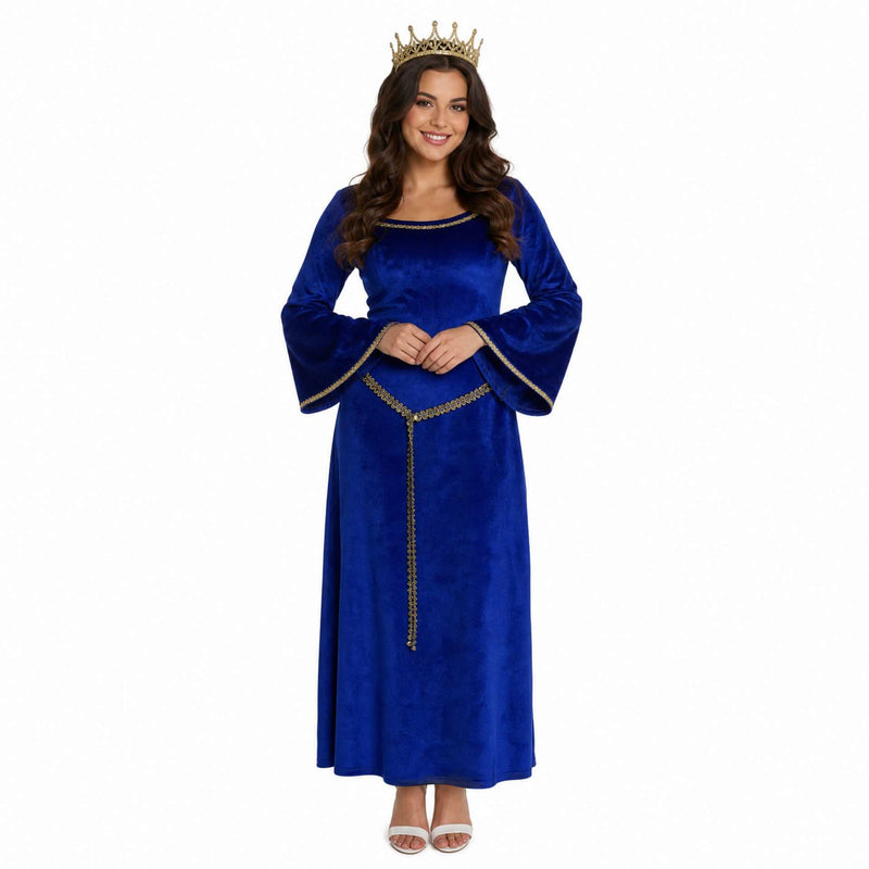 Medieval Blue Princess Costume