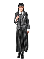 Wednesday Nevermore Deluxe Black Costume Adults